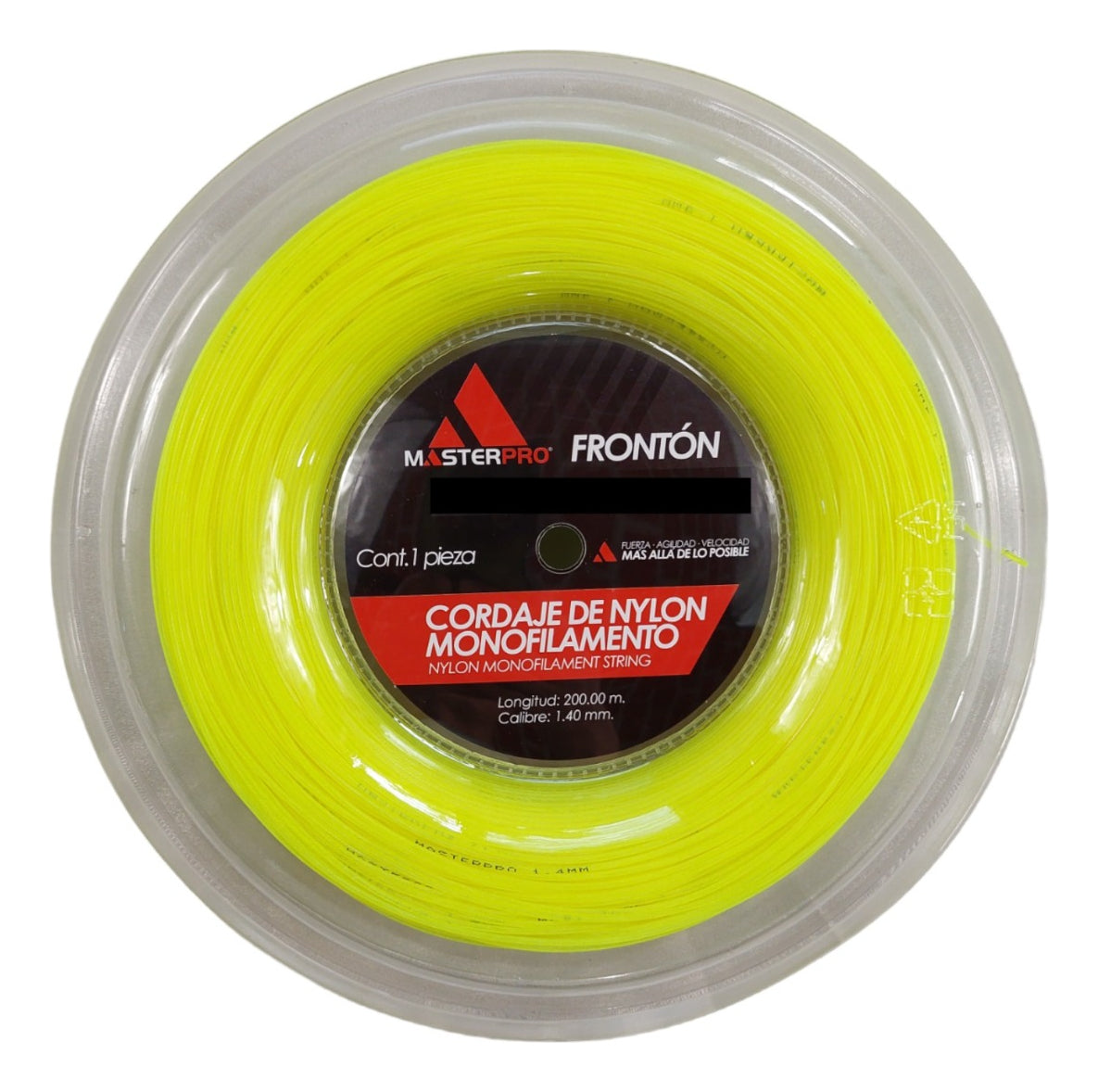 Cuerda Para Raqueta Nylon Master Pro Optical 200mts