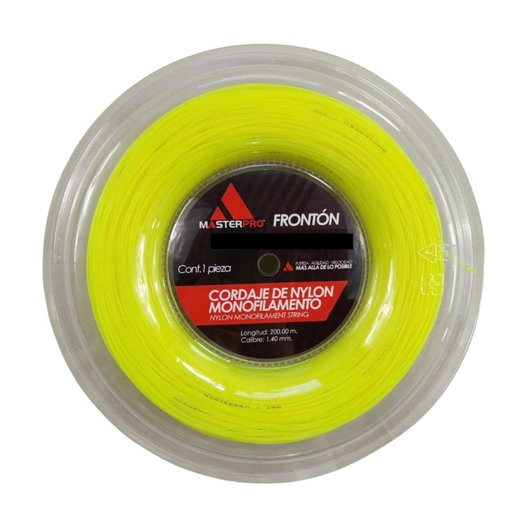 Cuerda Para Raqueta Nylon Master Pro Optical 200mts
