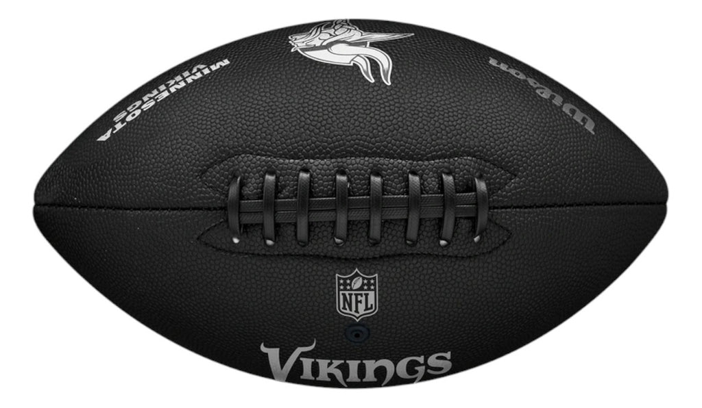 Balón De Futbol Americano Wilson Nfl Metallic Vikingos