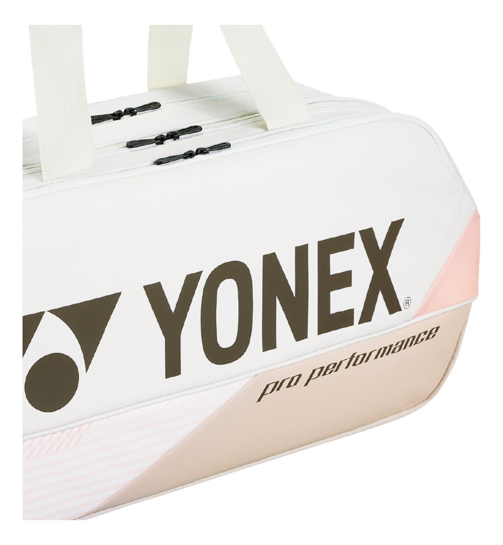 Raquetero Yonex Pro Tournament Bag 6pcs 2025 Sand Beige