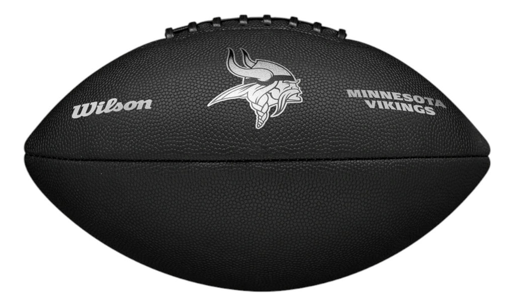 Balón De Futbol Americano Wilson Nfl Metallic Vikingos