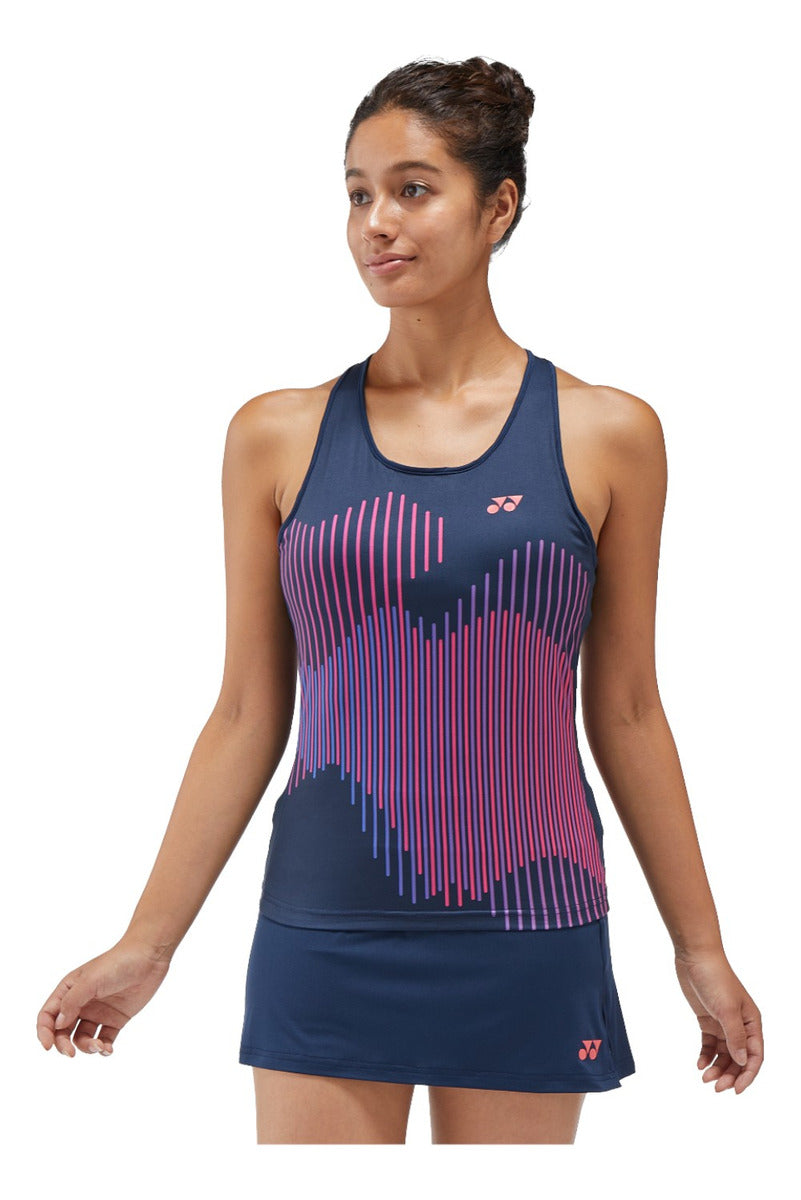Blusa Yonex Dama Women Tank 20763 Indigo Marine
