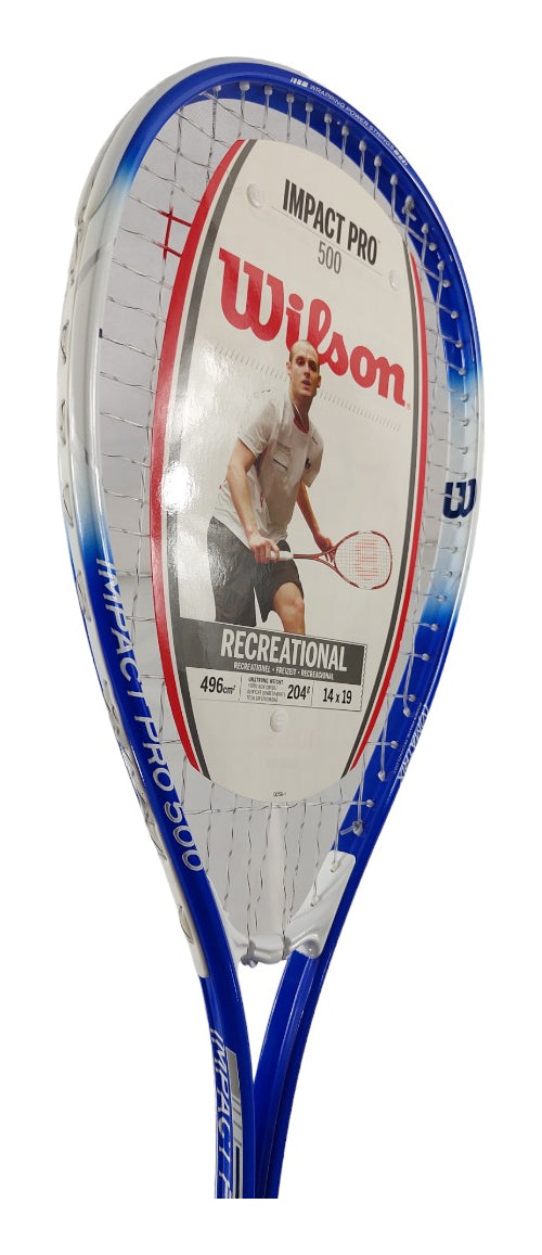 2 Pack Raqueta Para Squash Wilson Impact Pro Azul