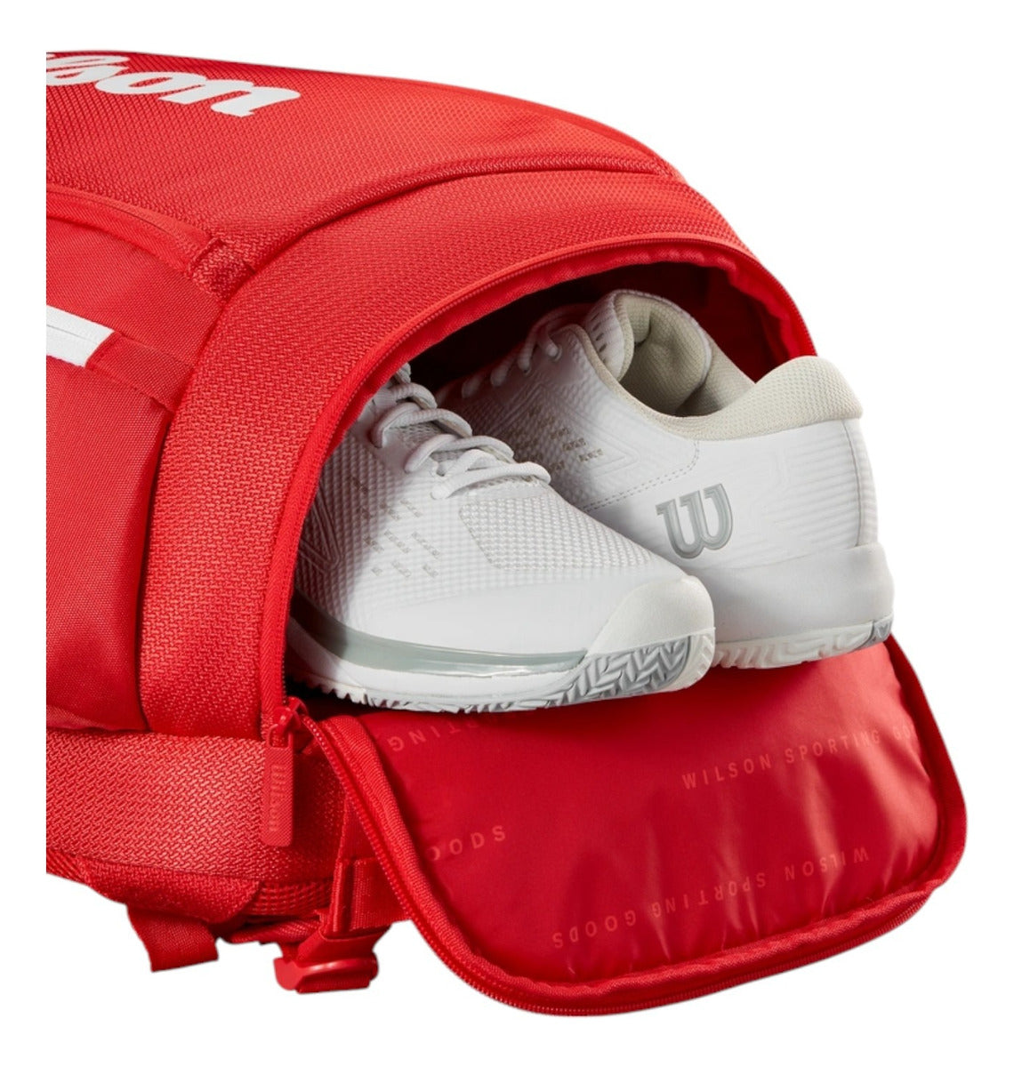 Backpack Wilson Super Tour Rojo 2 Raquetas