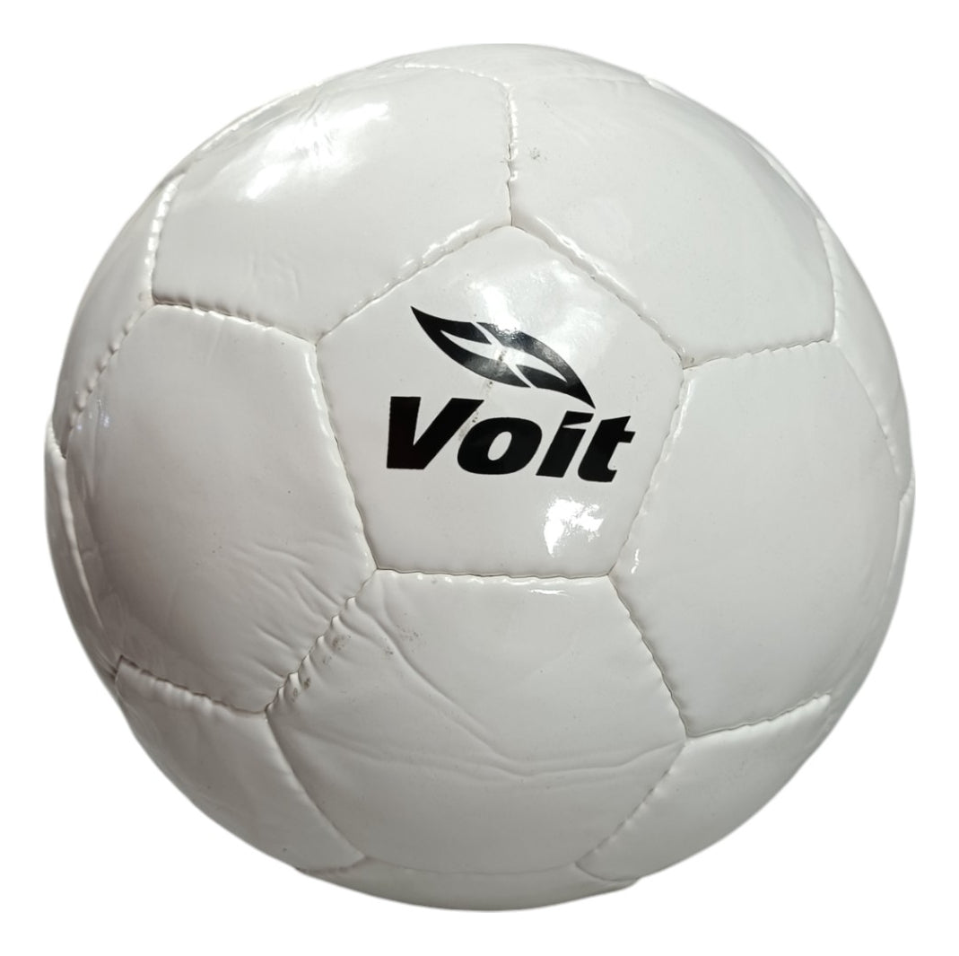 Balón De Fútbol No. 5 Voit White S300 Cosido A Mano Blanco