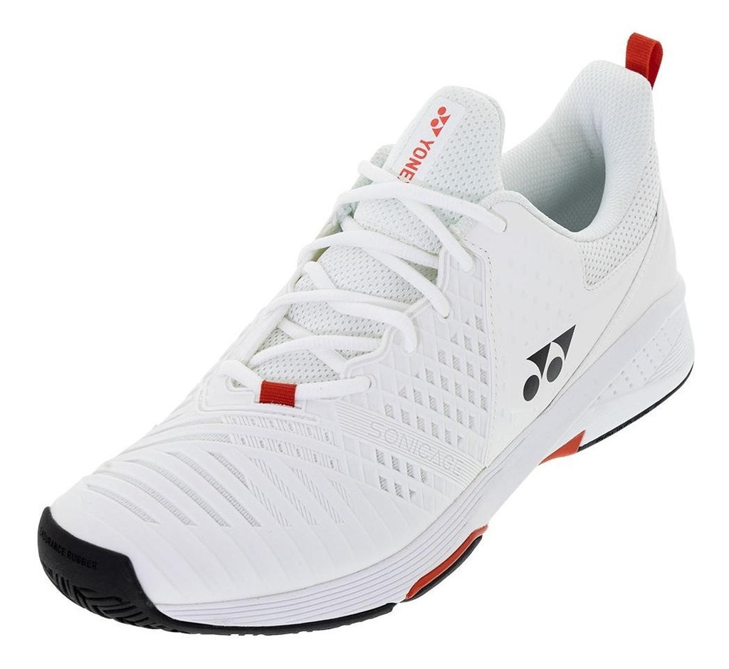 Tenis Yonex Sonicage 3 Blanco Rojo 11mx 13us