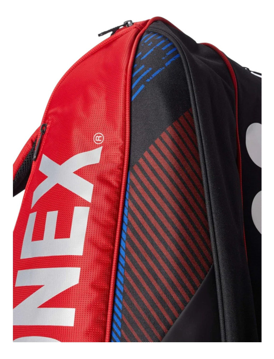 Raquetero Yonex Pro Racquet Bag 9pcs 2025 Scarlet