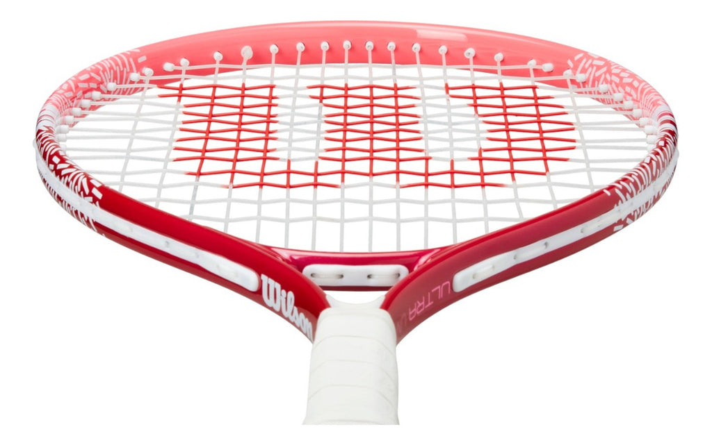 Raqueta De Tenis Wilson Junior Ultra Uv Red 25 Edad 9 A 10