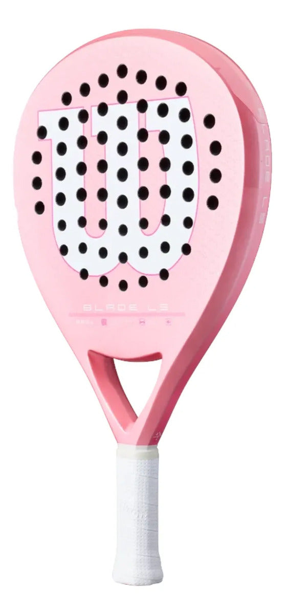 Pala De Padel Wilson Blade Ls V4 Pink 355gr