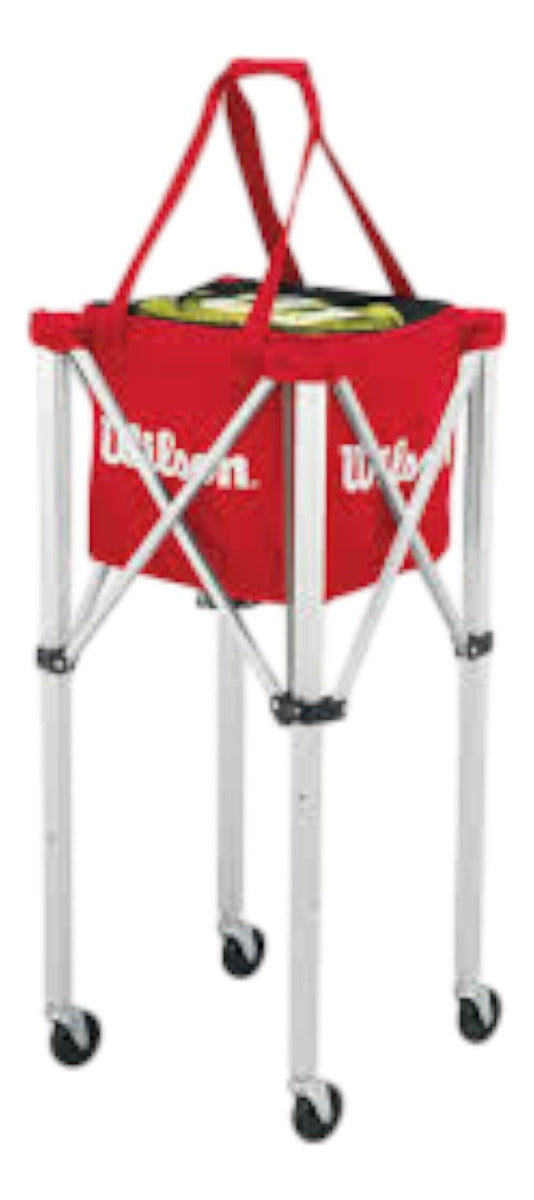 Carrito Canasto Wilson Para 150 Pelotas De Tenis O Padel