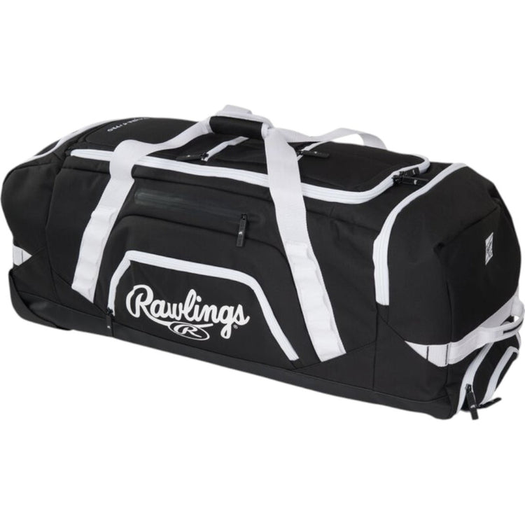 Maleta Con Ruedas Rawlings Yadi 2 Para Beisbol Softbol Negra
