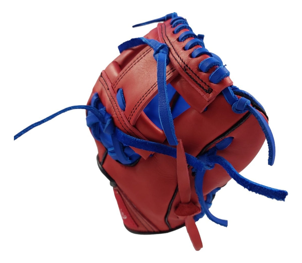 Guante De Beisbol Radach Pro Cuadro I 11.25in Rojo Azul