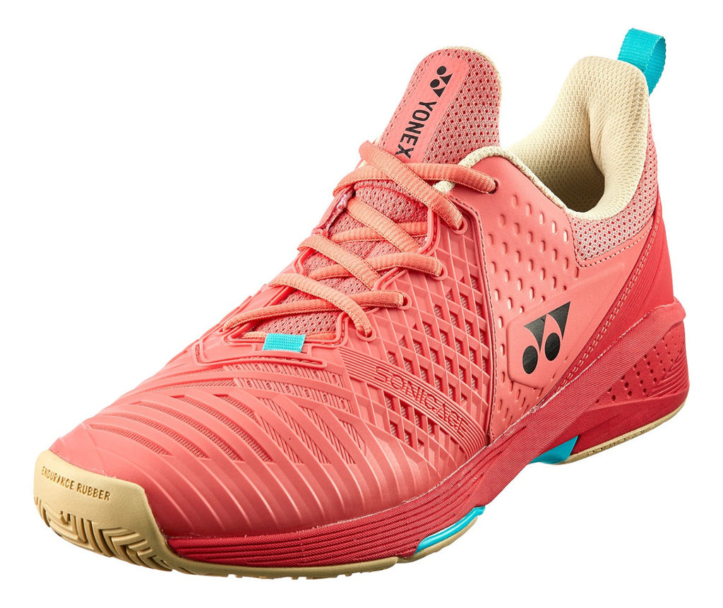 Tenis Yonex Sonicage 3 Power Cushion Coral Red