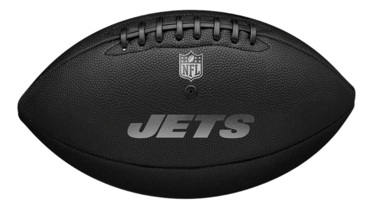 Balón De Futbol Americano Wilson Nfl Metallic Jets Msi