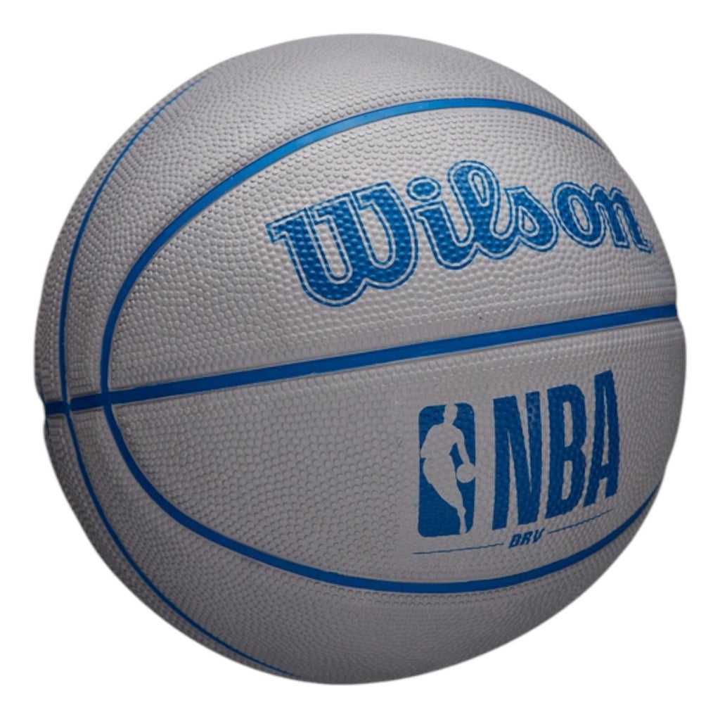 Mini Balón De Basquetbol Wilson Nba Drv Tamaño Mini #3 Gris