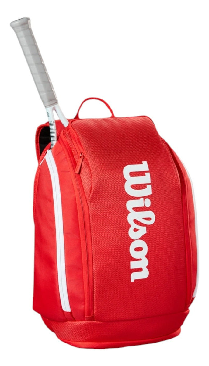 Backpack Wilson Super Tour Rojo 2 Raquetas
