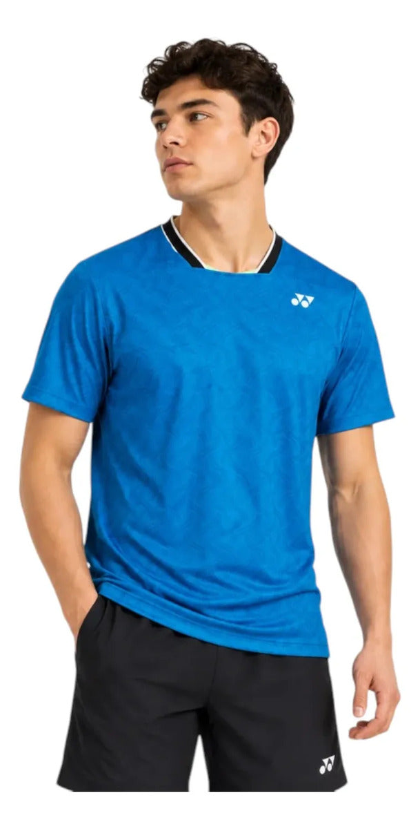 Playera Yonex 10703yx Azul Verycool Dry Tenis Padel