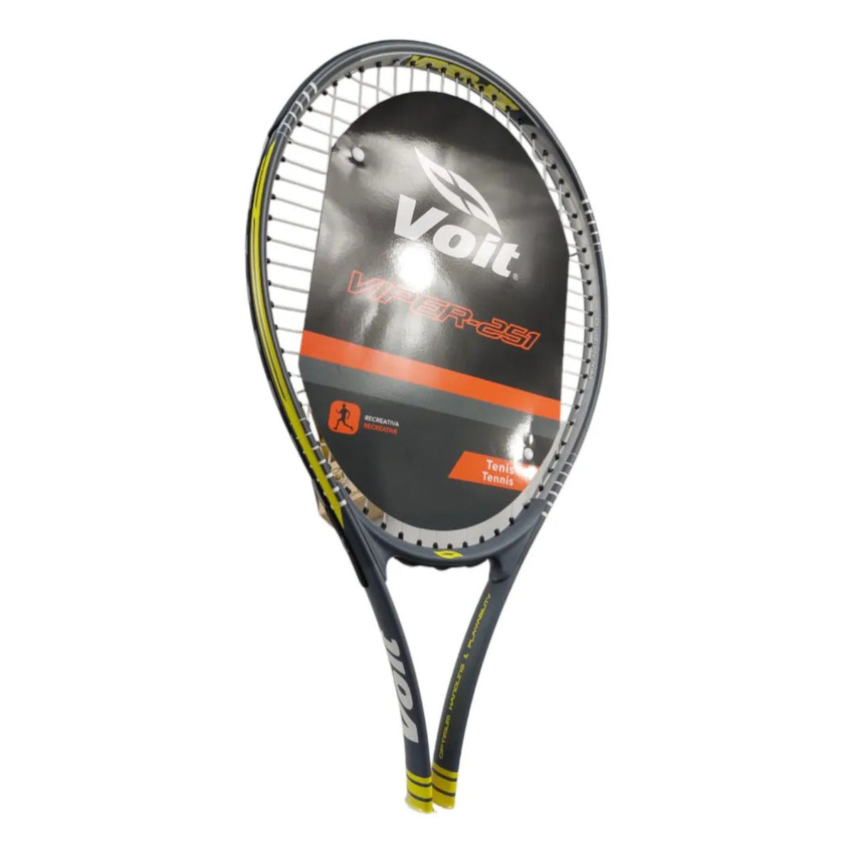 Raqueta De Tenis Viper Voit 251 Recreativa Amarillo
