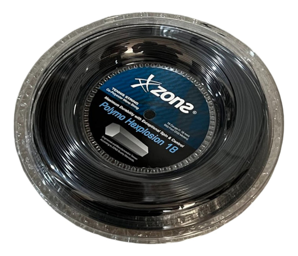 Rollo De Cuerda Zons Polymo Hexplosion Black 1.18mm 18
