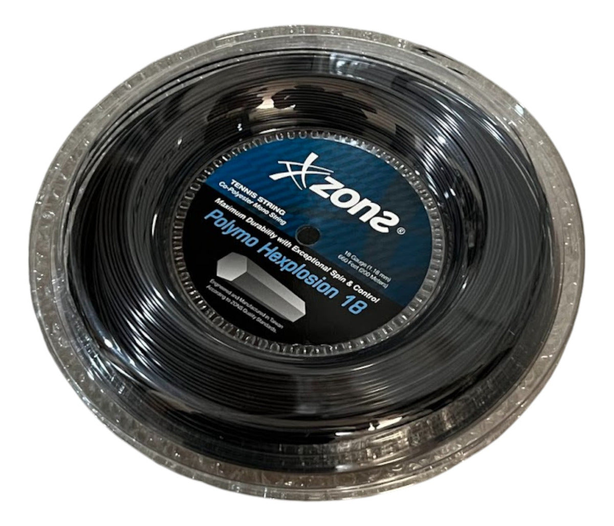 Rollo De Cuerda Zons Polymo Hexplosion Black 1.18mm 18
