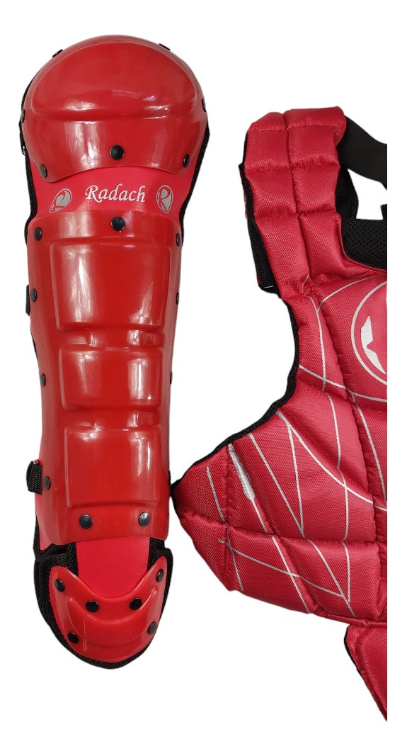 Arreo De Catcher Radach Juvenil Rojo