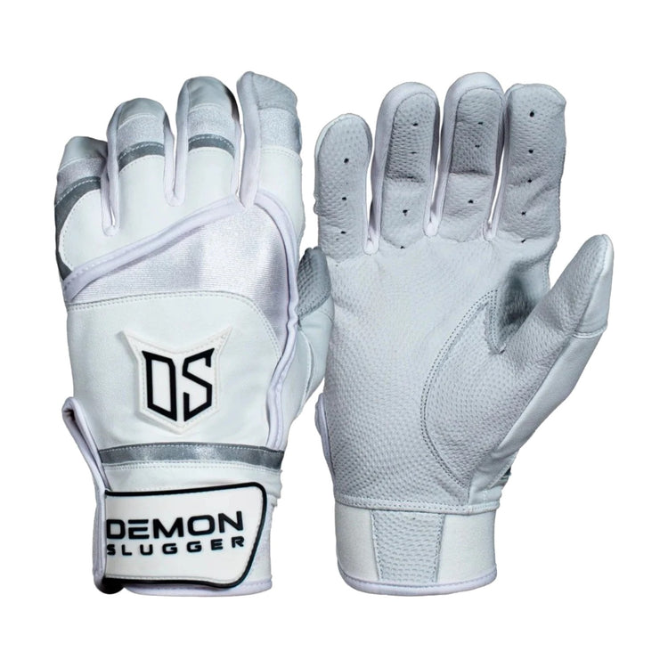 Guantes De Bateo Demon Slugger Ds Classica Blanco Gris Xxl
