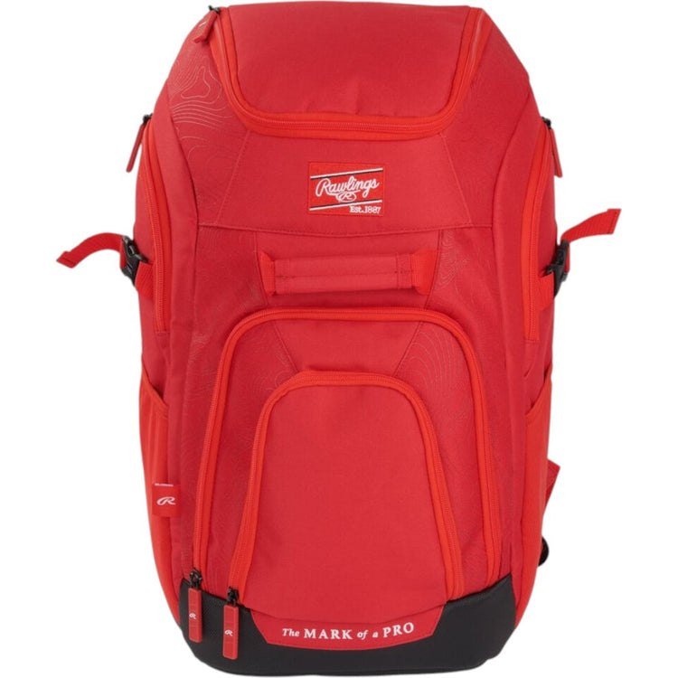 Back Pack Beisbol Rawlings Franchise 2 Players Roja