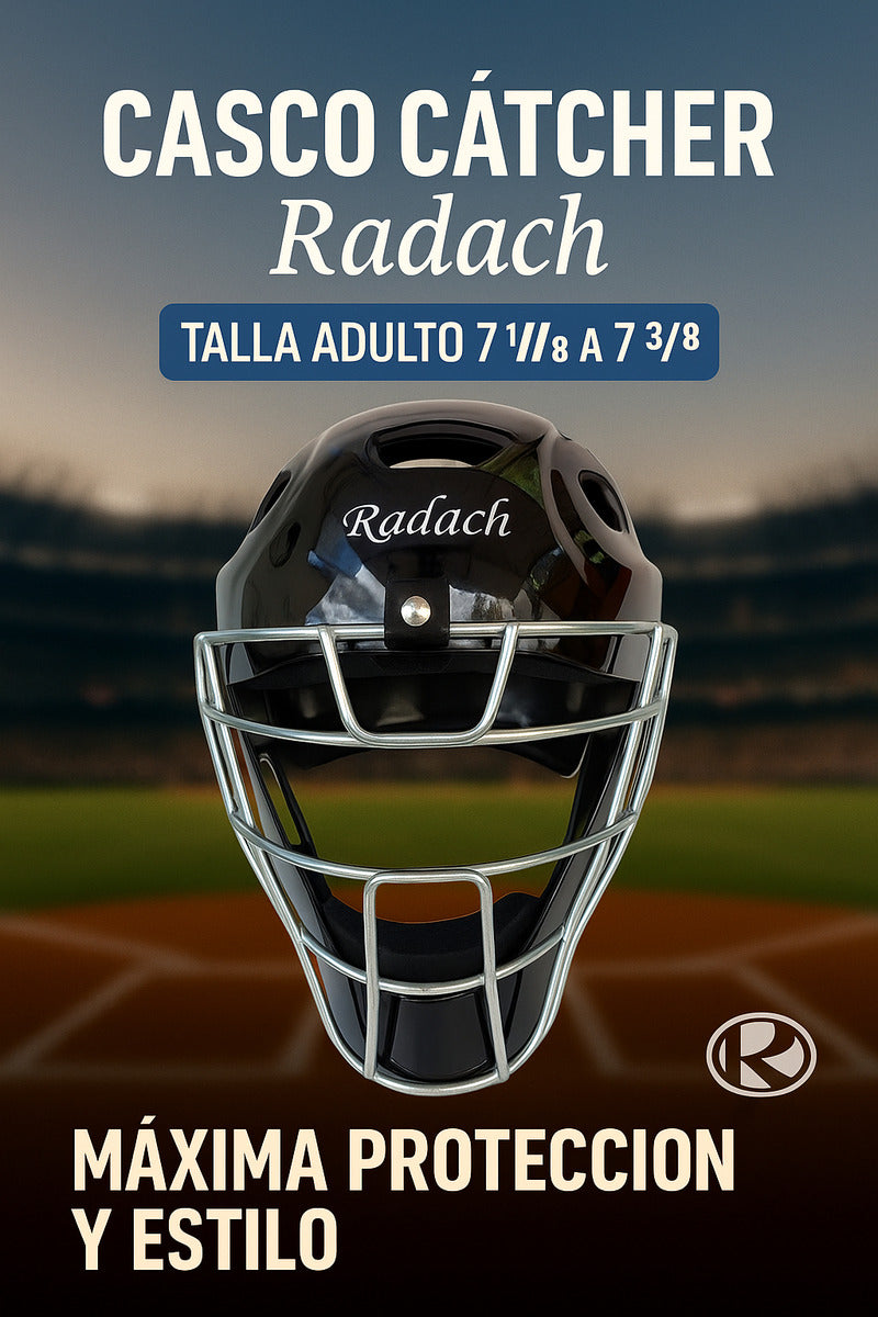 Careta Para Catcher Radach Pro Adulto 7 1/8 A 7 3/8