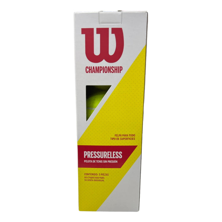 6 Pack Bote De Pelotas Wilson Championship