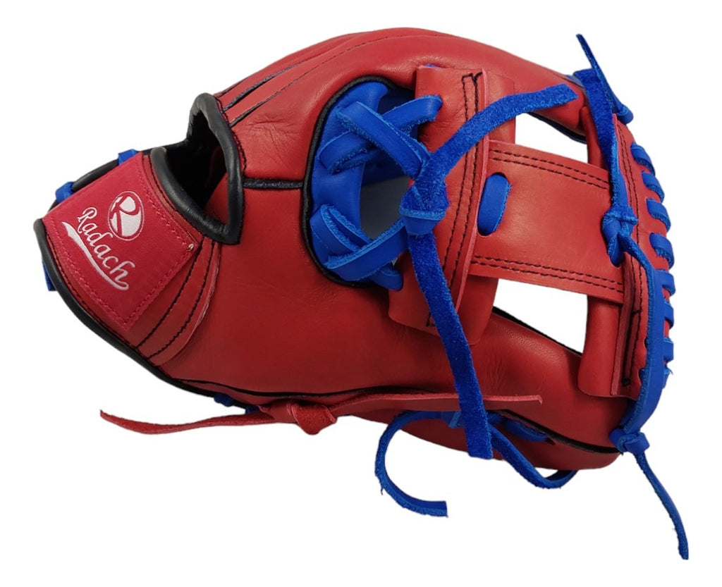 Guante De Beisbol Radach Pro Cuadro I 11.25in Rojo Azul