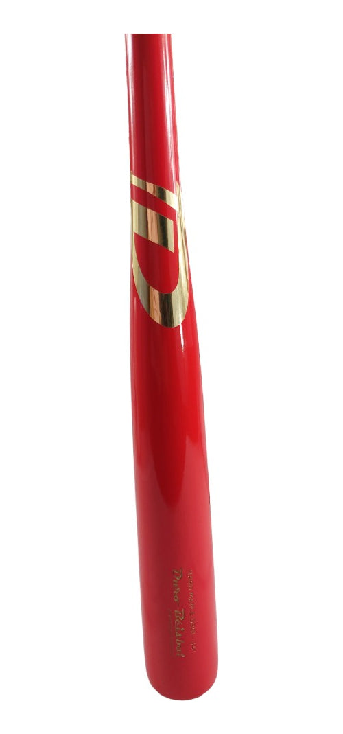 Bat De Béisbol Hard Maple Duro By Overfly 34 Db01 Rojo