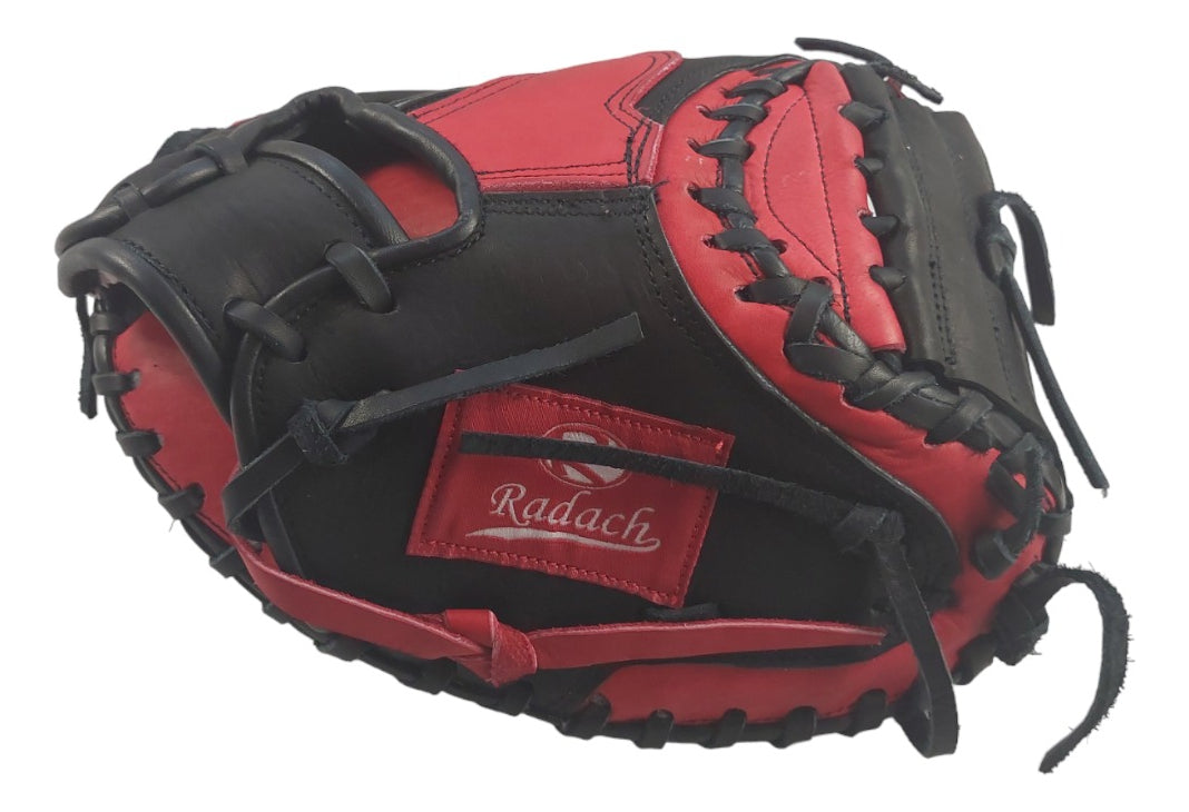 Guante De Beisbol Radach Pro Cátcher 33in Black/rojo2