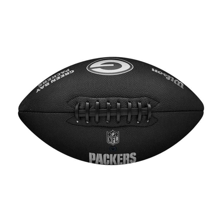 Balón De Futbol Americano Wilson Nfl Metallic Green Bay