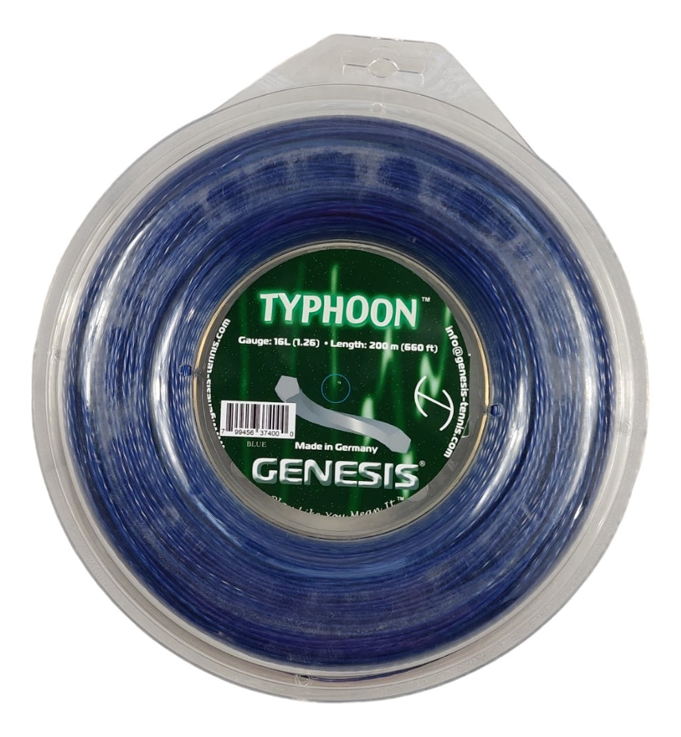 Cuerda Para Raqueta Genesis Typhoon Rollo 200 Mts