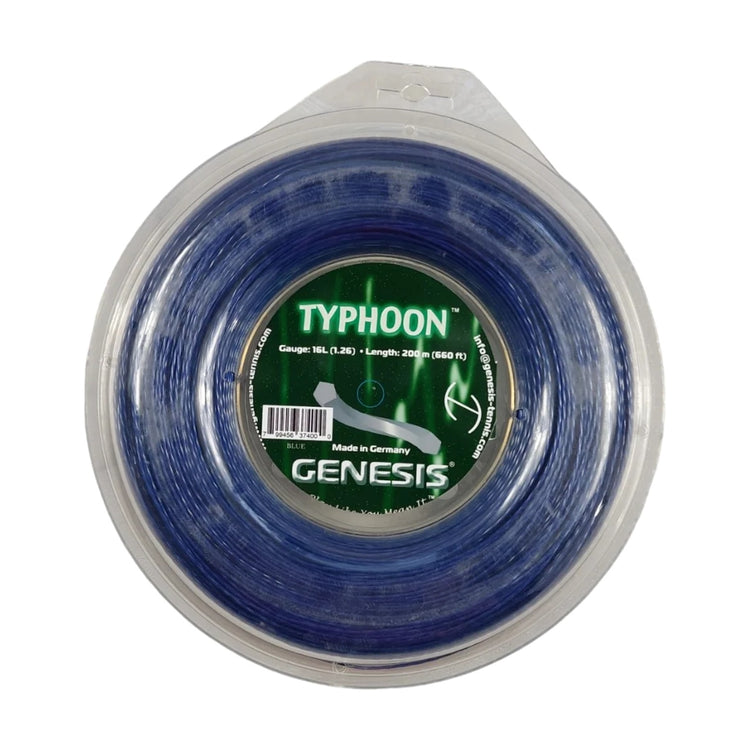 Cuerda Para Raqueta Genesis Typhoon Rollo 200 Mts