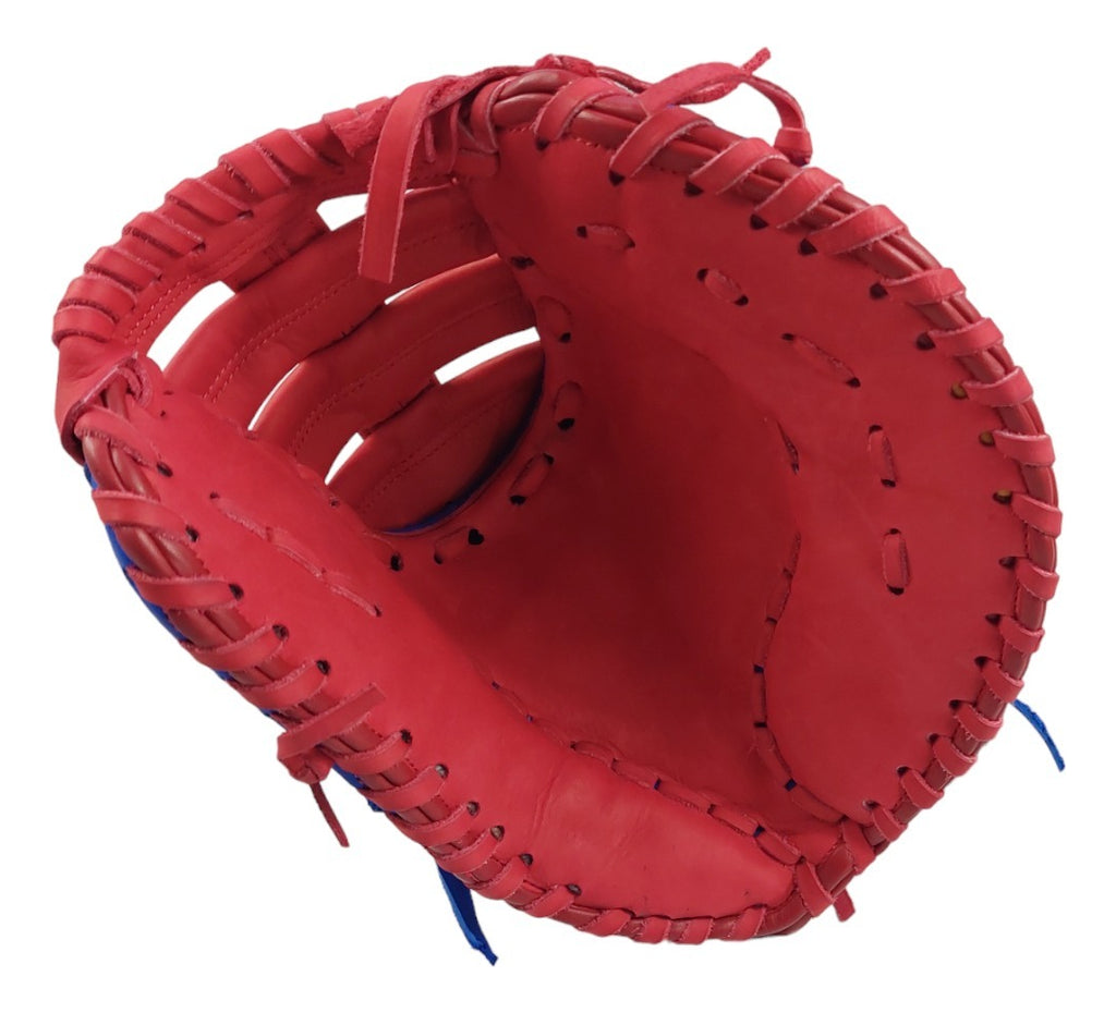 Guante De Beisbol Primera Base Radach Pro Azul/rojo 12.75