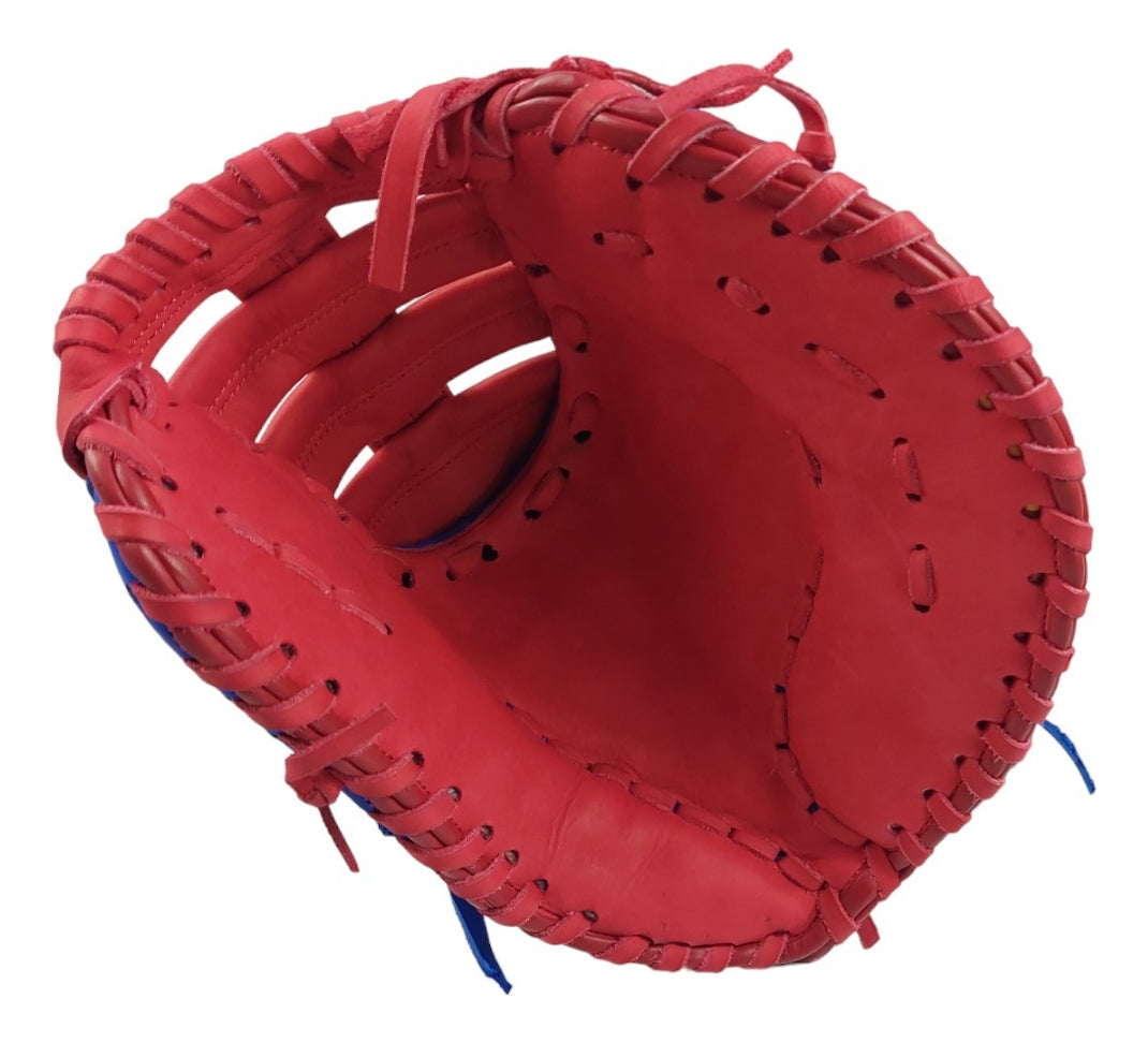 Guante De Beisbol Primera Base Radach Pro Azul/rojo 12.75