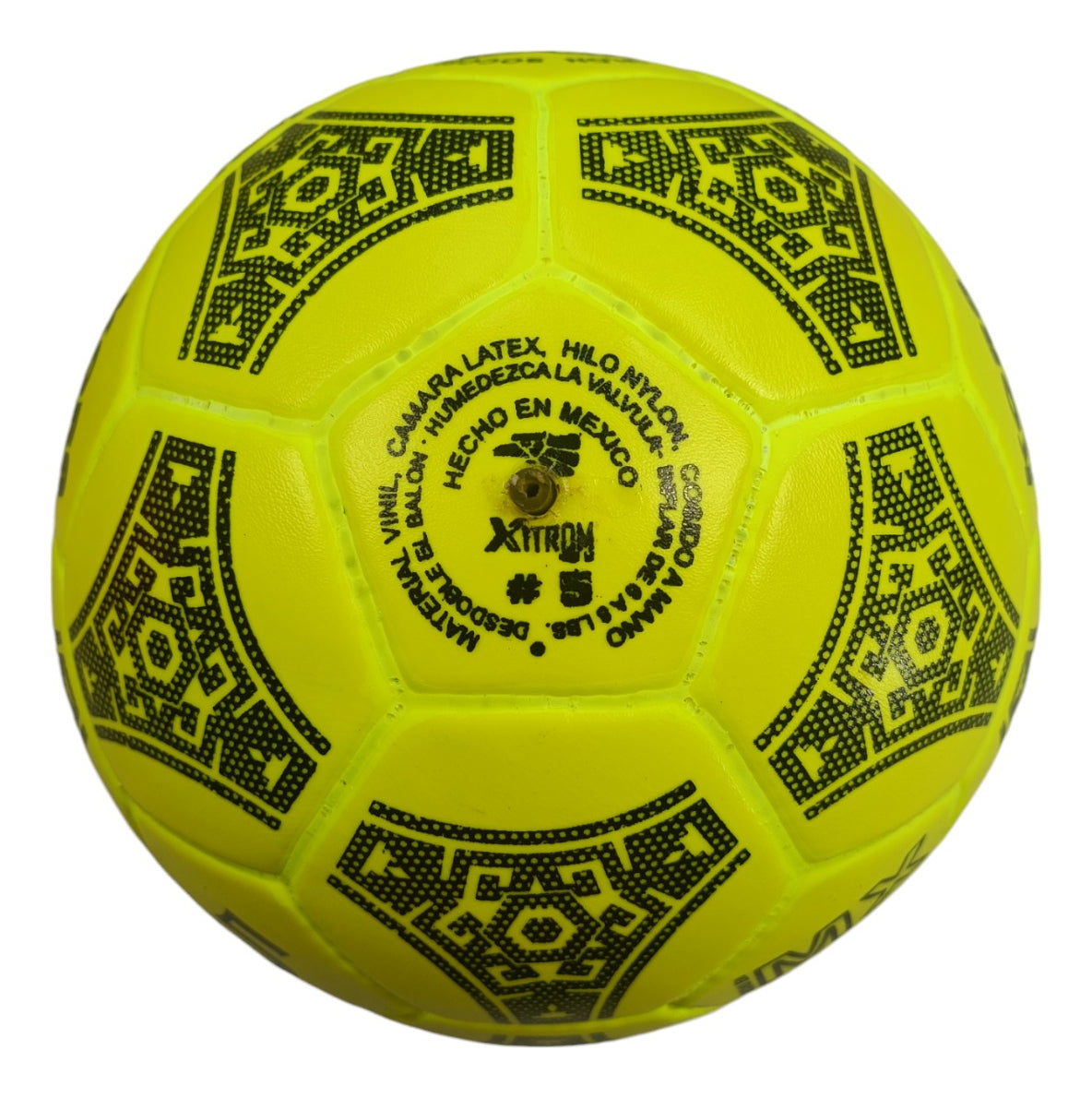 Balón De Fútbol Kora No.5 32 Gajos Amarillo