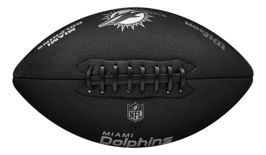 Balon De Futbol Americano Wilson Team Metallic Dolphins
