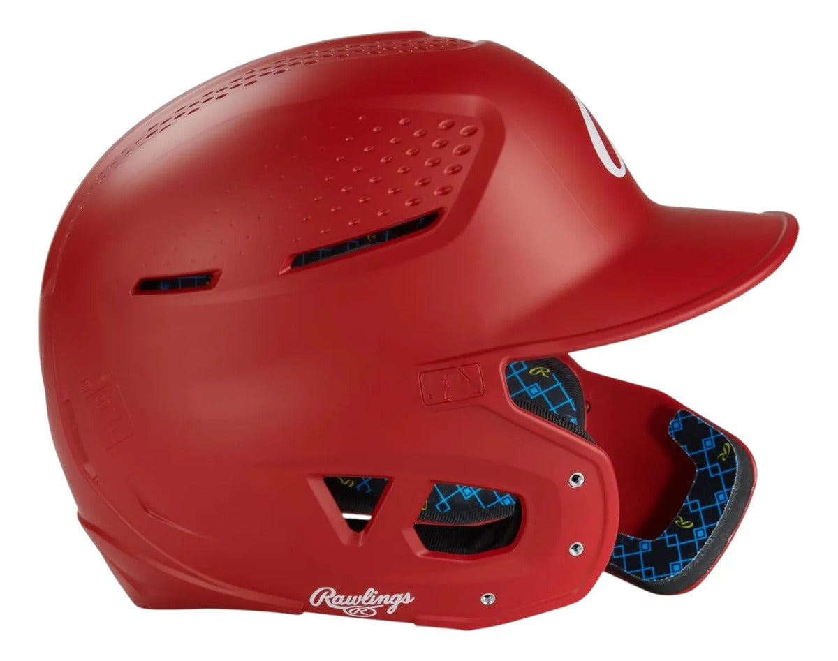 Casco De Bateo Rawlings Rx2 Rojo Senior 6 7/8 A 7 5/8
