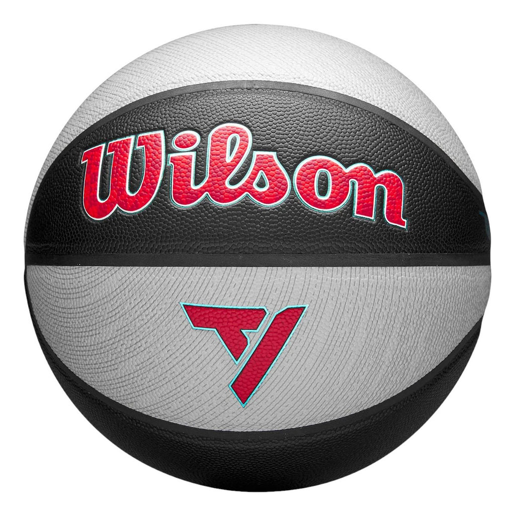Balón De Basquetbol Wilson X Trae Young No. 7 Negro Gris