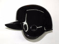 Casco Para Beisbol 2 Orejeras Fibra De Vidrio Negr Med
