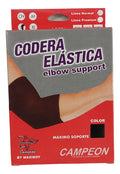 Codera Elástica Negro Campeón S