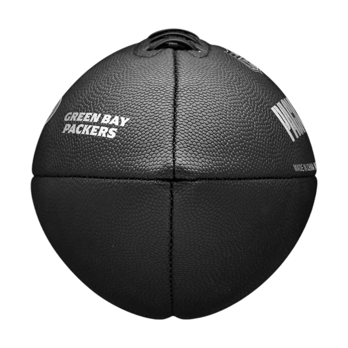Balón De Futbol Americano Wilson Nfl Metallic Green Bay