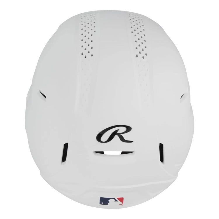 Casco Beisbol Rawlings Rx2 Blanco Senior C/protector
