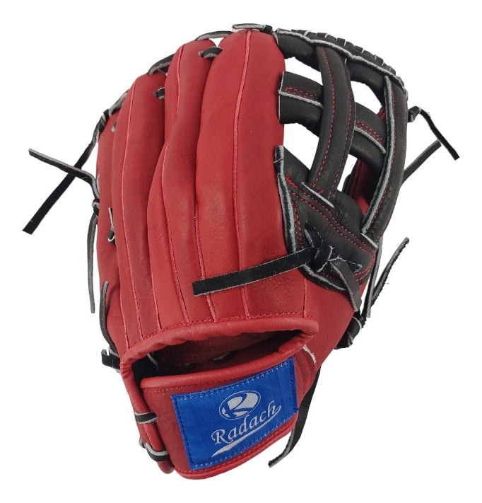 Guante De Beisbol Radach Rookie 12in Rojo/Negro