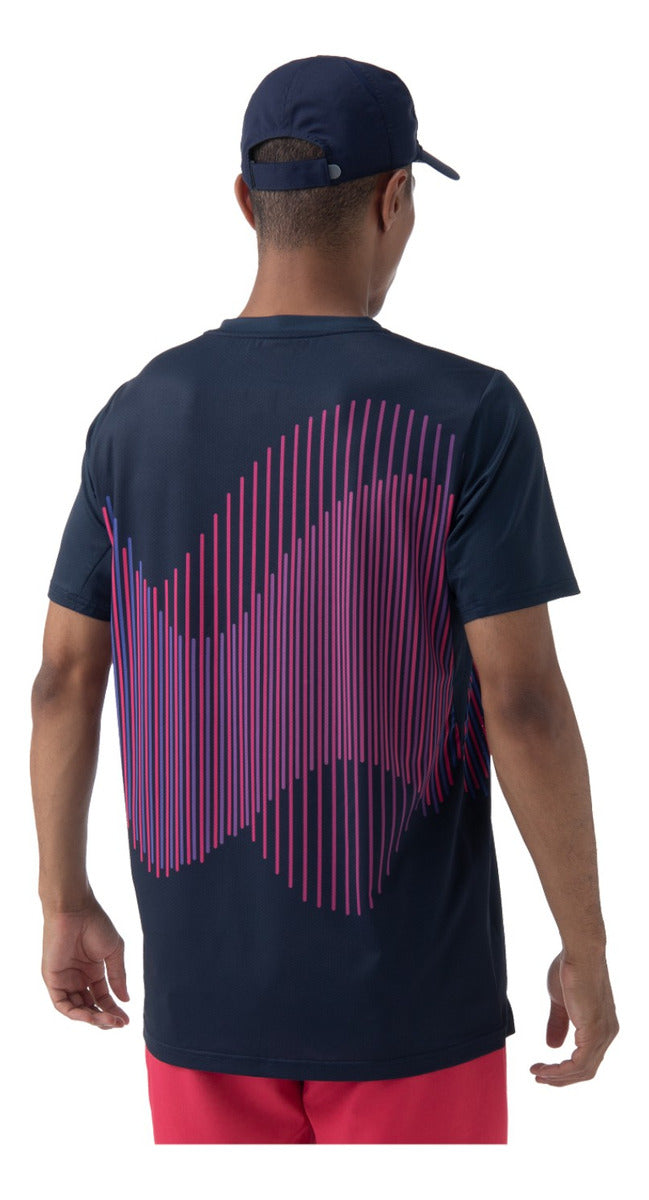 Playera Yonex Mens Crew Neck 10562 Indigo Marino Radach Sp