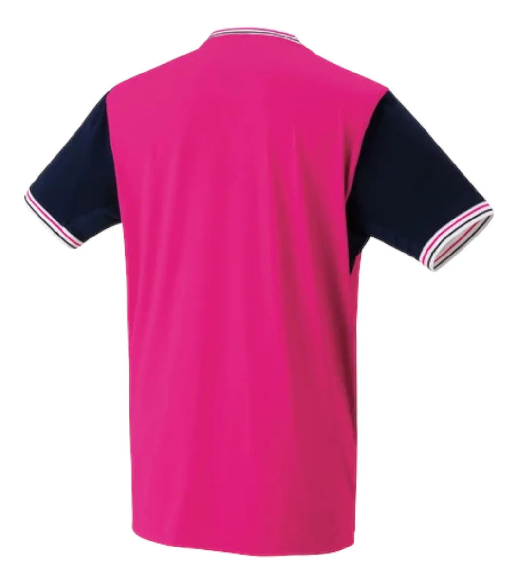 Playera Polo Yonex 10499ex Rosa Slim Fit Verycool Tenis