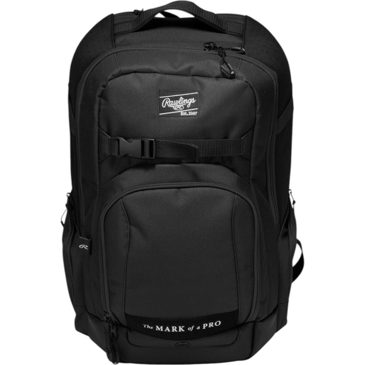 Backpack De Béisbol Rawlings Journey Players Negro