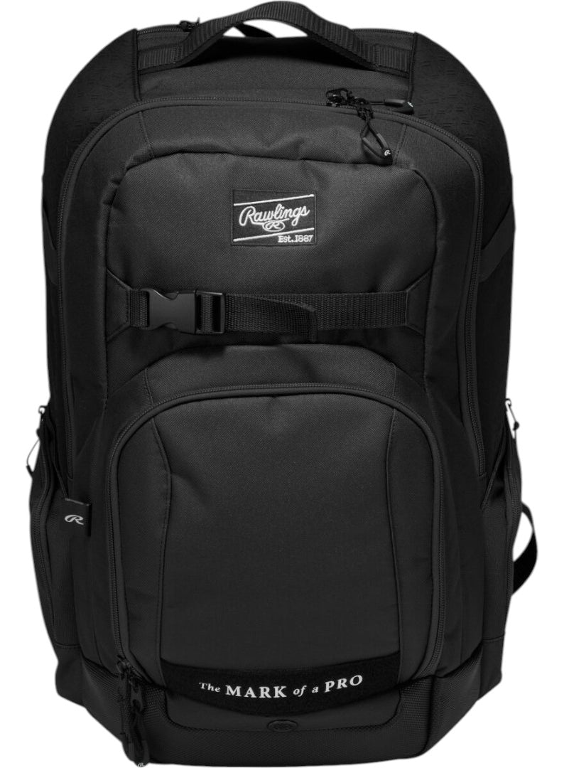 Backpack De Béisbol Rawlings Journey Players Negro